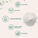 Pure Organic Stevia Powder, 1 Pound (2,837 Servings), Highest Grade Stevia Green Leaf Extract Reb-A | Reduced Bitter Aftertaste | 0 Calorie, Natural Sweetener, Sugar Alternative, Keto Friendly