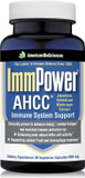 Immpower, Ahcc Mushroom Extract Immune System Support - Immune Support Supplement For Adults - Supports Cytokine Function - 60 Vegetarian Capsules, 500Mg/Capsule