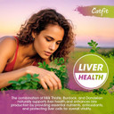 Milk Thistle Drops With Moringa - Milk Thistle Extract Liquid For Liver Cleanse Detox & Repair, Immune Support, Antioxidant Blend With Burdock, Green Tea & Dandelion - Vegan, Natural Flavor,2 Fl Oz