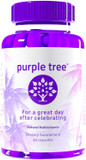 Purple Tree Post Celebration Wellness Vitamins | Liver Support, Body Replenisher, Rapid Hydration | Dihydromyricetin Dhm, Milk Thistle, Electrolytes, Vitamin B, Willow Bark, Quercetin (60 Pills)