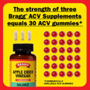 Bragg Daily Balance Apple Cider Vinegar And Sensoril Ashwagandha Capsules - 750Mg Of Acetic Acid  Energy & Weight Management Support - (90 Pills)