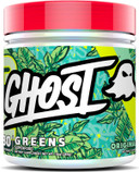 Ghost Greens Powder, Original - 30 Servings - 19 Superfood Greens & Reds Powder, Fruits, Vegetables, Spirulina, & Chlorella, Prebiotics, 10 Billion Cfu Probiotic & Digestive Enzymes - Gluten-Free