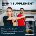 Bioschwartz Sea Moss Black Seed Oil Ashwagandha Ginger Supplement With Turmeric Berberine Hci Burdock Bladderwrack Resveratrol Elderberry Manuka Honey Apple Cider Vinegar Acv - 120 Sea Moss Capsules