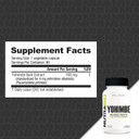 Nutrabio Yohimbe (4Mg)- Yohimbe Supplement For Men And Women- Yohimbe Bark Extract- 4Mg- 90 Vegetable Capsules