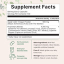 Apple Cider Vinegar With The Mother 4,800Mg Equivalent, 300 Capsules | 4-In-1 Acv Complex | Ceylon Cinnamon, Cayenne Pepper, & Berberine | Immune, Digestion, & Appetite Support | Non-Gmo, Gluten Free