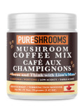 Focus & Think Instant Mushroom Coffee With Ultra Concentrated Lion'S Mane Mushroom Extract For Brain Boost - Enhance Focus, Clarity, And Concentration - Net Wt. 70G/2.47 Oz