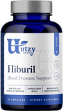Hiburil | Blood Pressure Support Formula | With Olive Leaf Extract, Hibiscus Extract, & Lemon Balm Extract | 90 Capsules