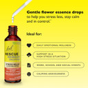 Bach Rescue Remedy- Chocolate Peppermint Flavor- Stress Relief- Homeopathic- Flower Essences- 20Ml