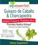 Guisazo De Caballo And Chancapiedra 500 Mg 90 Capsules Promotes Healthy Kidneys