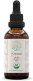 Hyssop B120 Alcohol-Free Herbal Extract Tincture, Concentrated Liquid Drops Natural Hyssop (Hyssopus Officinalis) (4 Fl Oz)