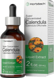 Horbäach Calendula Tincture | 2 Fl Oz | Liquid Extract Drops | Alcohol Free | Vegetarian, Non-Gmo, Gluten Free Herbal Supplement