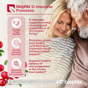 Biophix D-Mannose Usda Organic 1500 Mg 200 Veggie Caps - Supports A Healthy Bladder Urinary Tract, Non-Gmo, Vegan-Friendly