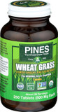 Pines Organic Wheat Grass, 250 Count Tablets | Pines Wheat Grass As Featured In The New Blockbuster Film, Ocean'S 8!