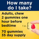 Nature Made Melatonin 10Mg Per Serving Gummies For Adults, Maximum Strength Dosage Sleep Aid, 100% Drug Free, 70 Count Melatonin Gummies, 35 Day Supply Nature Made Melatonin 10Mg Per Serving Gummies For Adults, Maximum Strength Dosage Sleep Aid, 100% Drug Free, 70 Count Melatonin Gummies, 35 Day Supply