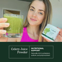 Eclectic Herb - Celery Juice Powder | Nutritional Supplement | Hydration + Wellness Support, Vitamins + Minerals | Freeze Dried, Usda Organic, Non-Gmo, Vegan (3.2 Oz | 90 G)