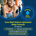 Liposomal Oral Sleep Spray Formula By Core Med Science, 1 Fl Oz - Melatonin Spray For Sleep & Relaxation - Glutathione, Melatonin, & Gaba Sleep Aid Spray For Adults - Supports Restful & Quality Sleep