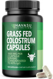 Grass Fed Colostrum Supplement For Immune And Gut Health - 1000Mg Bovine Colostrum Per Serving With 40% Igg - 120 Count - Non-Gmo, Gluten-Free Colostrum Capsules For Adults - 60 Day Supply