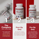 Surgery & Injury Recovery Supplement (Pre-Op): Quercetin, Probiotics Supplement For Wound, Liposuction, Tummy Tuck, And Bbl Post Surgery Supplies