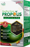 Labo Nutrition Brazilian Green Propolis Ultimate  Propolis Extract With 28Mg Artepillin C And 5% Flavonoids Natural Bee Supplement For Immune, Brain Support High Concentrate Propolis, 60 Veg Capsx3