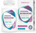 Berberine Hcl Supplement 1500Mg - Third Party Tested, High Bioavailability Liposomal Berberine Capsules For Women And Men, Ampk Activator