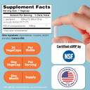 Health Thru Nutrition Skineu - Skin Probiotic + Prebiotic | Supports Skin Hydration & Elasticity | Clinically Studied Ingredients |3Rd Party Tested, Non-Gmo & Gluten-Free | 30 Vegecapsules