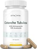 Potent Cistanche Tubulosa Capsules (500 Mg) Stress Response, Mood & Cortisol Support (2X Potent 50% Echinacoside/10% Acetoside) Hormonal Balance For Men & Women - Cistanche Supplement, Powder Extract