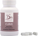 Curve Butt Enhancement Pills - Bum Bum Booty Pills For Bigger Butt. 60 Easy To Swallow Capsules