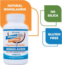 Monolaurin Supplement For Immune Support - Gut Health - 1000Mg Per Serving- 100 Count