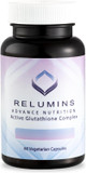 Relumins Advance White Active Glutathione Complex -Oral Lightening Formula Capsules With 6X Boosters- Brightens, Repairs & Rejuvenates Skin 60 Capsules