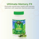 Youngevity Ultimate Memory Fx: Ginkgo Leaf, Periwinkle Herb + Vitamins To Support Brain Function And Memory - Brain Health, Memory Retention Supplement (60 Capsules)