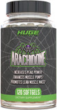 Huge Supplements Arachidone, Arachidonic Acid Supplement, Promotes Lean Mass & Increased Strength, Highest Dosed With 1000Mg Per Serving, 120 Softgels