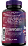 Grow Vitamin Blood Pressure Formula Support Supplement For Cardiovascular & Heart Health With Garlic, Hawthorn & Hibiscus - 90 Capsules