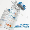 Women'S Ultra-Vitamin Multivitamin - Essential Nutrient Blend With Elderberry, Vitamin C, Zinc, And Vitamin D - 90 Vegetarian Capsules For 30-Day Supply