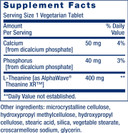 Life Extension Theanine Xr Stress Relief  L-Theanine  Promotes A Calm Response To Daytime Stress  Non-Gmo, Gluten-Free, Vegetarian  30 Tablets