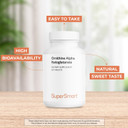 Supersmart - Ornithine Alpha Ketoglutarate Okg 10G Per Day (Highly Bioavailable) - Easy-To-Take & Potent L-Ornithine Supplement - Amino Acid | Non-Gmo & Gluten Free - 60 Tablets