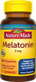 Nature Made Melatonin 3Mg Sleep Aids For Adults, 100% Drug Free Sleep Aid, Sleep Supplements, 120 Tablets, 120 Day Supply Nature Made Melatonin 3Mg Sleep Aids For Adults, 100% Drug Free Sleep Aid, Sleep Supplements, 120 Tablets, 120 Day Supply