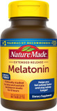 Nature Made Melatonin 4Mg Extended Release Tablets, Sleep Supplements For Adults, 100% Drug Free Sleep Aid, 90 Count, 90 Day Supply Nature Made Melatonin 4Mg Extended Release Tablets, Sleep Supplements For Adults, 100% Drug Free Sleep Aid, 90 Count, 90 Day Supply