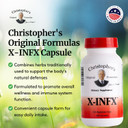 Christopher'S Original Formulas X-Infx Formula, Natural Immune Support, 100 Caps