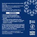 Life Extension Quiet Sleep Melatonin  Immediate-Release Melatonin Supplement With Vitamin C, B12 And Inositol  For Restful Sleep & Hormone Balance - Gluten-Free, Non-Gmo  60 Capsules