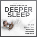 Ideal Infusion Nighttime Muscle Recovery & Deep Sleep Supplement: Relaxation And Stress Support - Magnesium Glycinate, Ksm-66 (Melatonin Free) Vegan