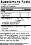 Bariatric Advantage Chewable Floravantage Probiotic - 10 Billion Cfus - Probiotic Supplement - For Gut Health & Immune System - Vegetarian & Gluten Free - Grape Flavor - 90 Tablets