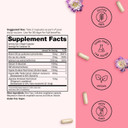 Winged Wellness Balance Babe, Hormone Balance & Estrogen Detox Supplement For Women - 100Mg Dim & Calcium D-Glucarate & Milk Thistle For Pms Bloating, Cramps, Mood & Hormonal Acne Support, 60 Capsules