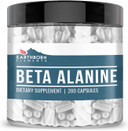 Earthborn Elements Beta-Alanine 200 Capsules, Pure & Undiluted, No Additives