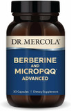 Dr. Mercola Berberine And Mircopqq Advanced - Offers Metabolic, Mitochondrial, Brain & Immune Support - Gmo-Free, Gluten-Free & Soy-Free - 30 Capsules (30 Servings)