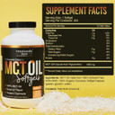 Intentionally Bare Organic Mct Oil Capsules - 70% C8 Mct Oil & 30% C10 Mct Capsules Unflavored For Keto Low Carb And Paleo Diet - Coconut C8 & C10 For Energy Mood & Focus - Non-Gmo 300 Soft Gels Intentionally Bare Organic Mct Oil Capsules - 70% C8 Mct Oil & 30% C10 Mct Capsules Unflavored For Keto Low Carb And Paleo Diet - Coconut C8 & C10 For Energy Mood & Focus - Non-Gmo 300 Soft Gels