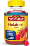 Nature Made Melatonin Gummies 2.5 Mg, 100% Drug Free Sleep Aid For Adults, Melatonin Supplement 80 Count, 80 Day Supply
