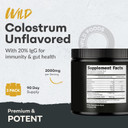 Colostrum Supplement Powder For Natural Igg Pure Whole Bovine Superfood, Unflavor, 30 Servings, 4.23 Oz