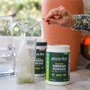 Greens First Original Greens Powder - 49 Superfoods - Organic Fruits & Veggies - Prebiotics, Probiotics & Digestive Enzymes - Antioxidant Smoothie - Dairy Free, Vegan & Non-Gmo (Berry, 30 Servings)