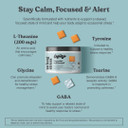 Chewsy So Long Stress, Calm Fruity Chews, Stay Calm & Focused. W/L-Theanine, Amino Acid, Gaba, Glycine, Tyrosine, Taurine & Magnesium. Non-Gmo And Gluten-Free. Tropical Fruity Chews, 6-Day Supply