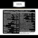 Kaya Naturals - Neuro Brain For Memory & Focus - Nootropic Energy Capsule - Nootropic Brain Support Supplement - Focus & Concentration & Learning Accuracy - Cognitive Function - 30 Count